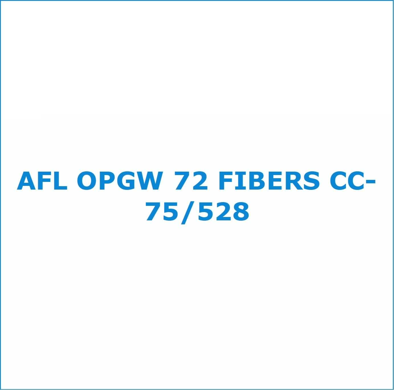 AFL OPGW 72 FIBERS CC75/528 Proyectos de Ingeniería