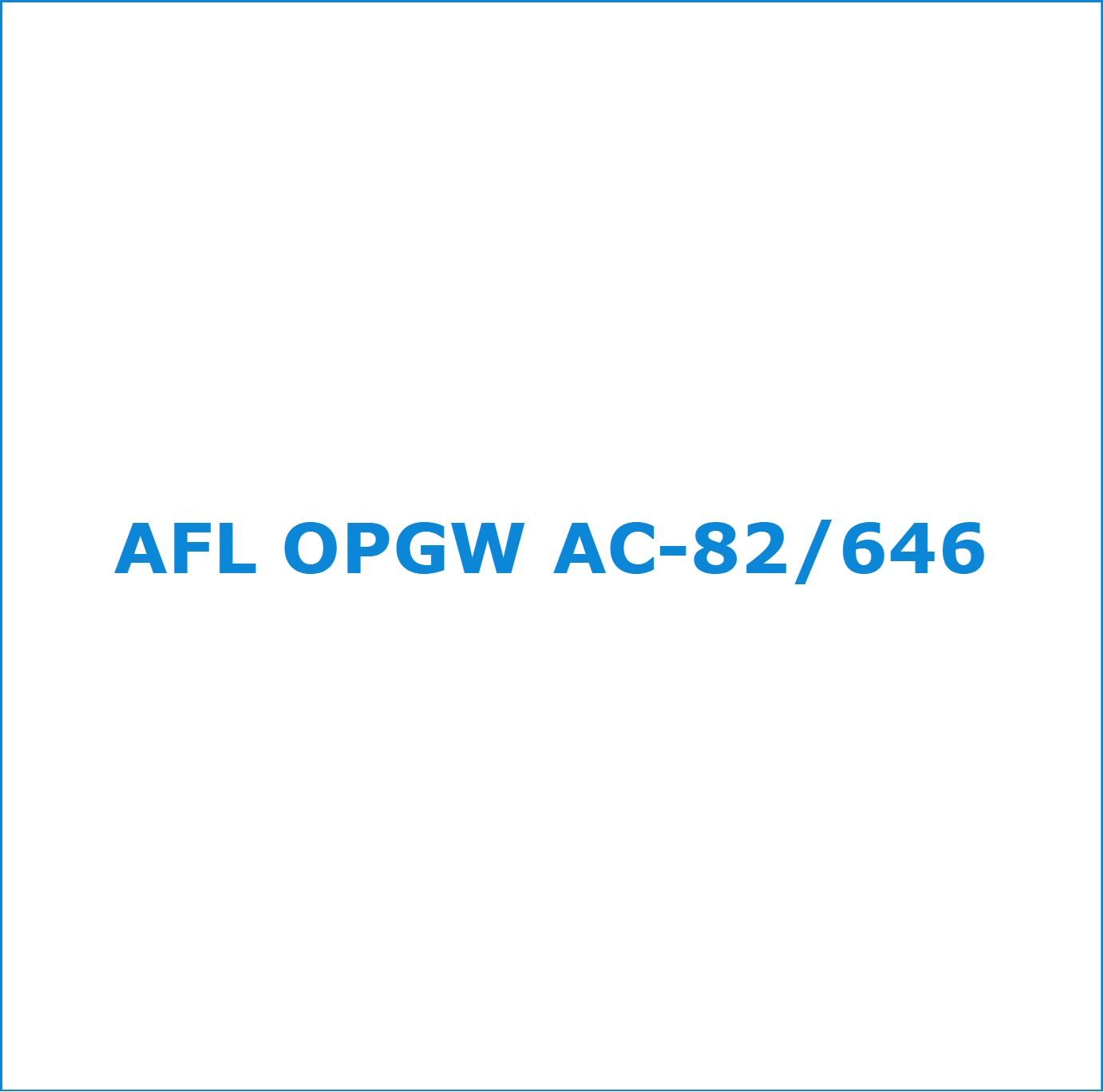 AFL OPGW AC82/646 Proyectos de Ingeniería