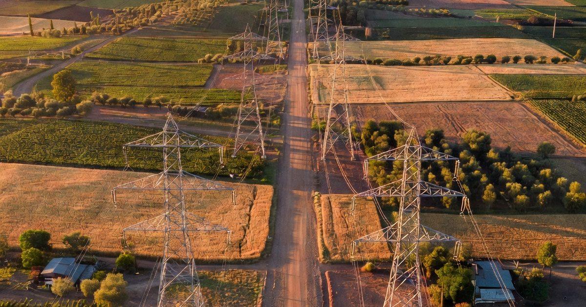 Servidumbre electrica Chile lineas de transmision